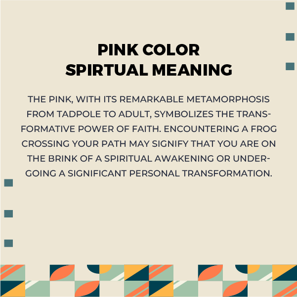 Spiritual Pink Color Meanings