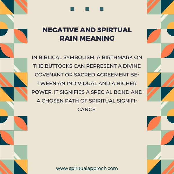 Negative Rain Spiritual Meanings