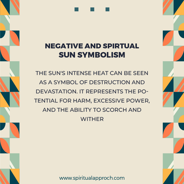 Negative Sun Symbolism