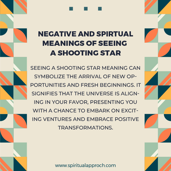 Positive Meanings Of Seeing A Shooting Star