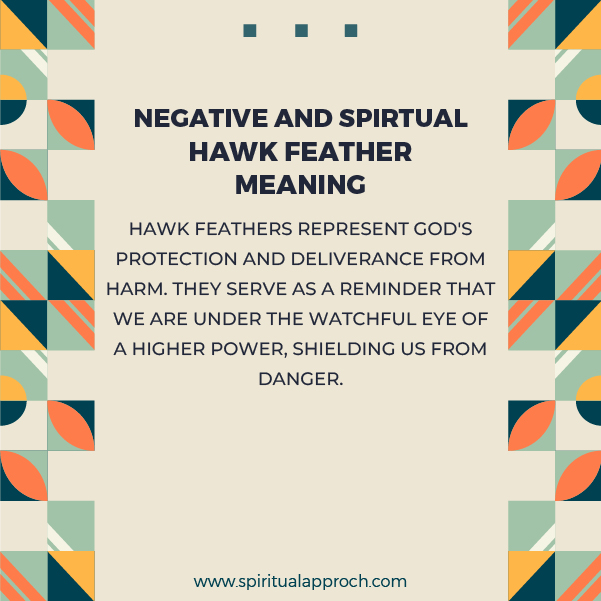 Negative Spiritual Hawk Feather Meanings