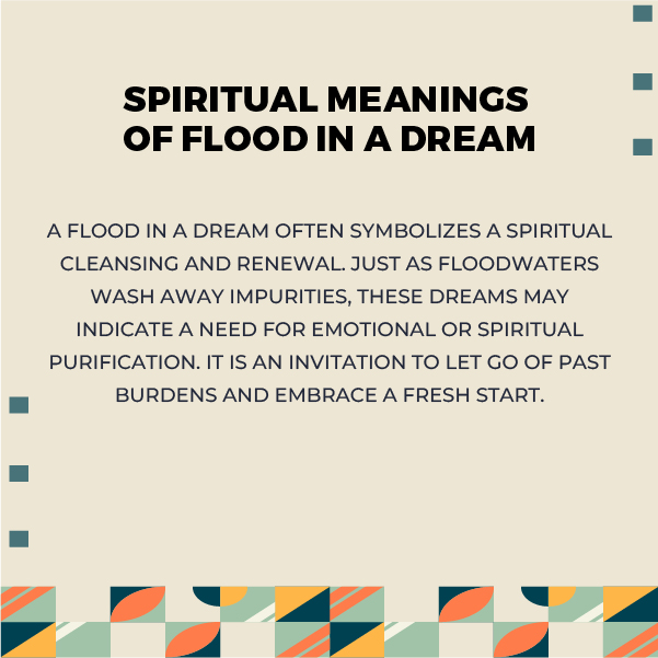 Spiritual Meanings of Floods in Dreams