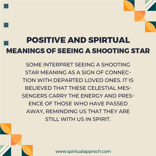 Spiritual Meanings of Seeing A Shooting Star