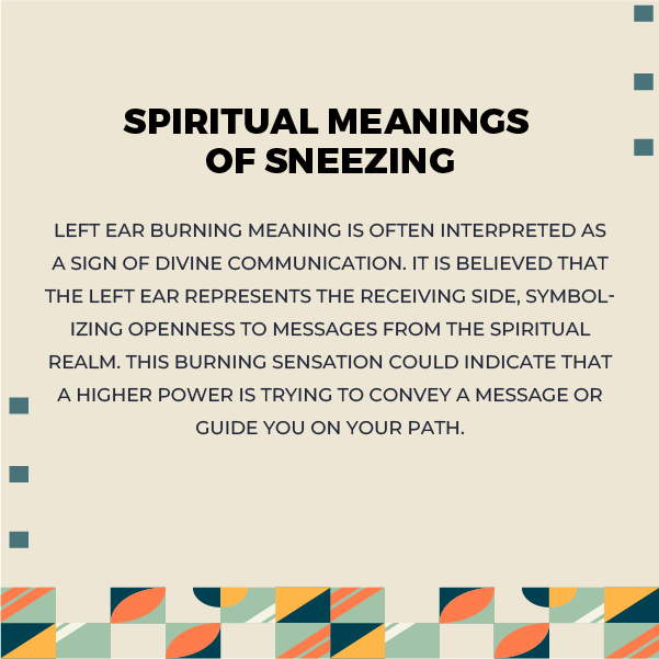 Spiritual Meanings of Sneezing