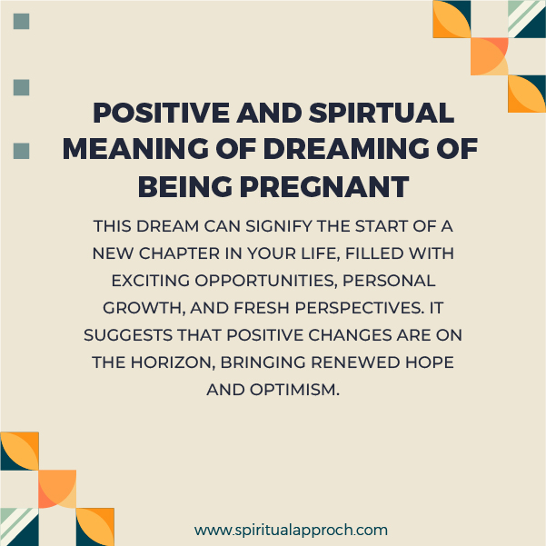 Positive Meanings of Dreaming of Being Pregnant