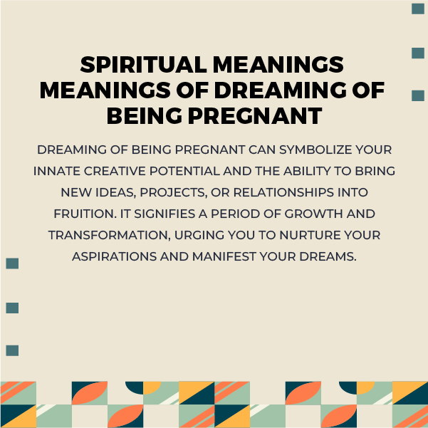 Spiritual Meanings of Dreaming of Being Pregnant