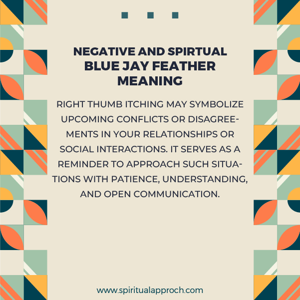 Negative Meanings of Right Thumb Itching