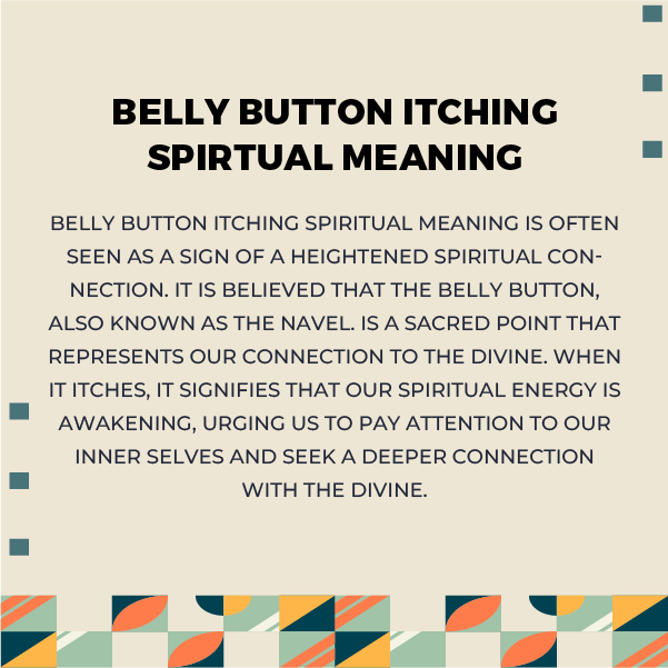 Belly Button Itching Spiritual Meanings