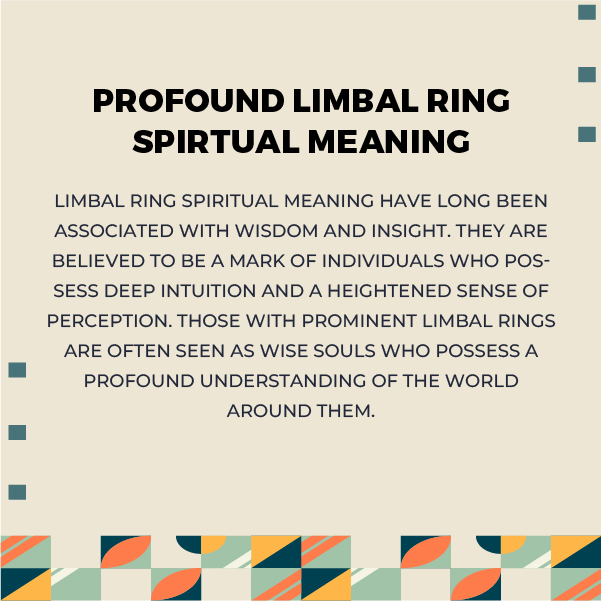 Limbal Ring Spiritual Meanings