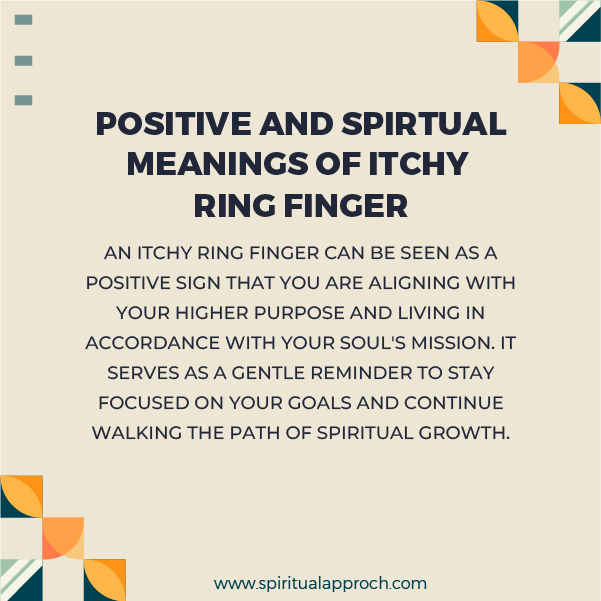 Positive Spiritual Itchy Ring Finger Meanings