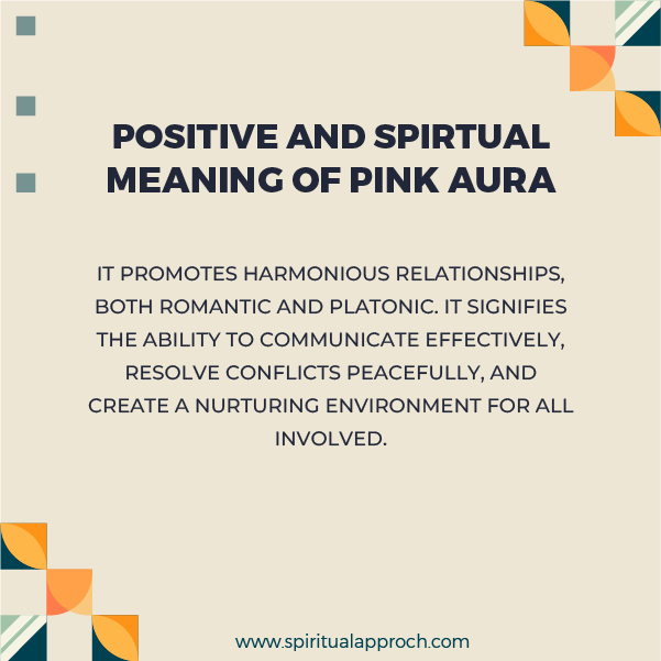 Positive Meanings of Pink Aura