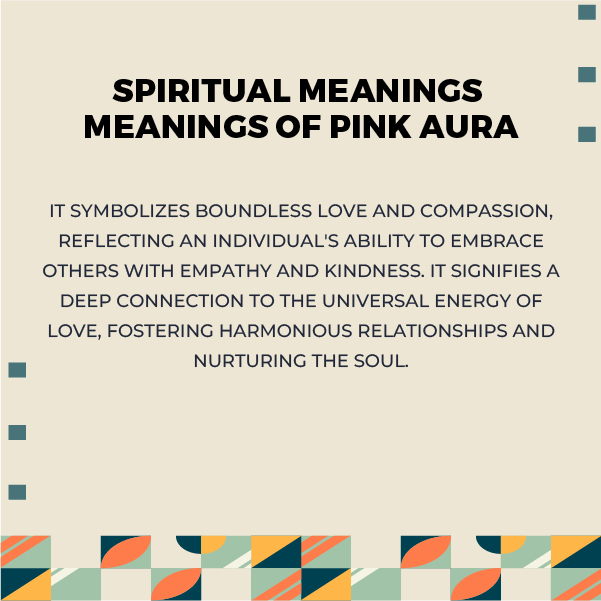 Spiritual Meanings of Pink Aura