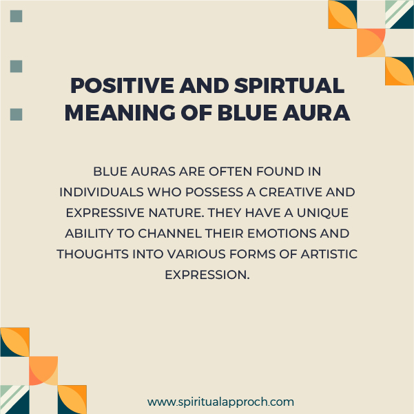 Positive Blue Aura Meanings