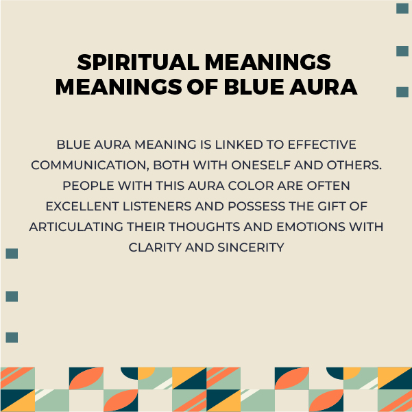 Spiritual Blue Aura Meanings