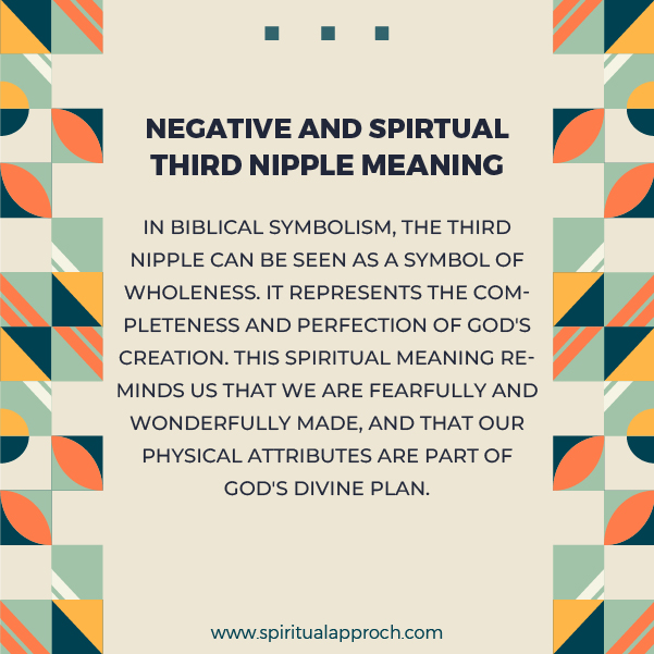 Negative Spiritual Third Nipple Spiritual Meanings