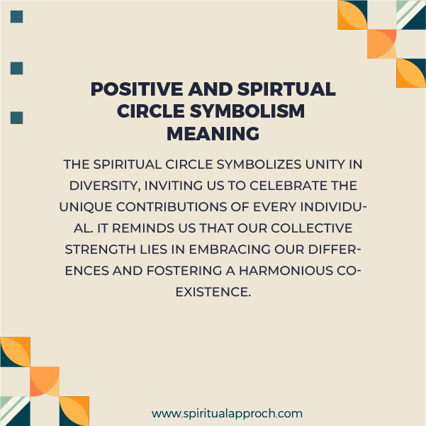 Positive Spiritual Circle Symbolism