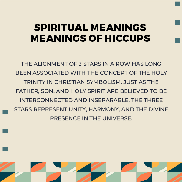 Spiritual Meanings of Three Stars in a Row